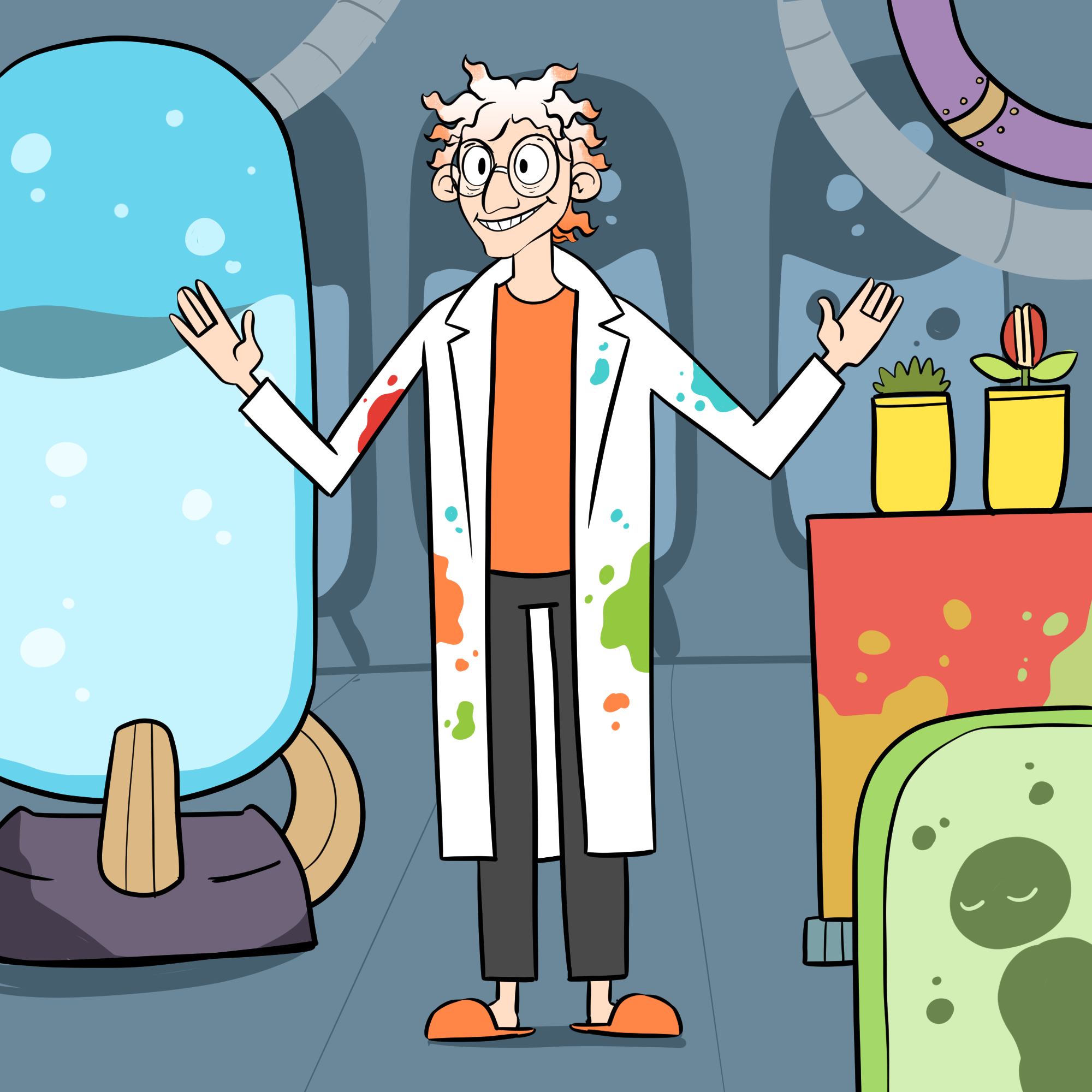 The Weekly Inventions of Dr Splatterjacket logo