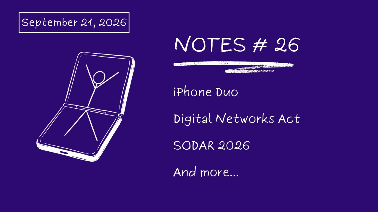 Notes # 26: Can I Use Foldable Phones?