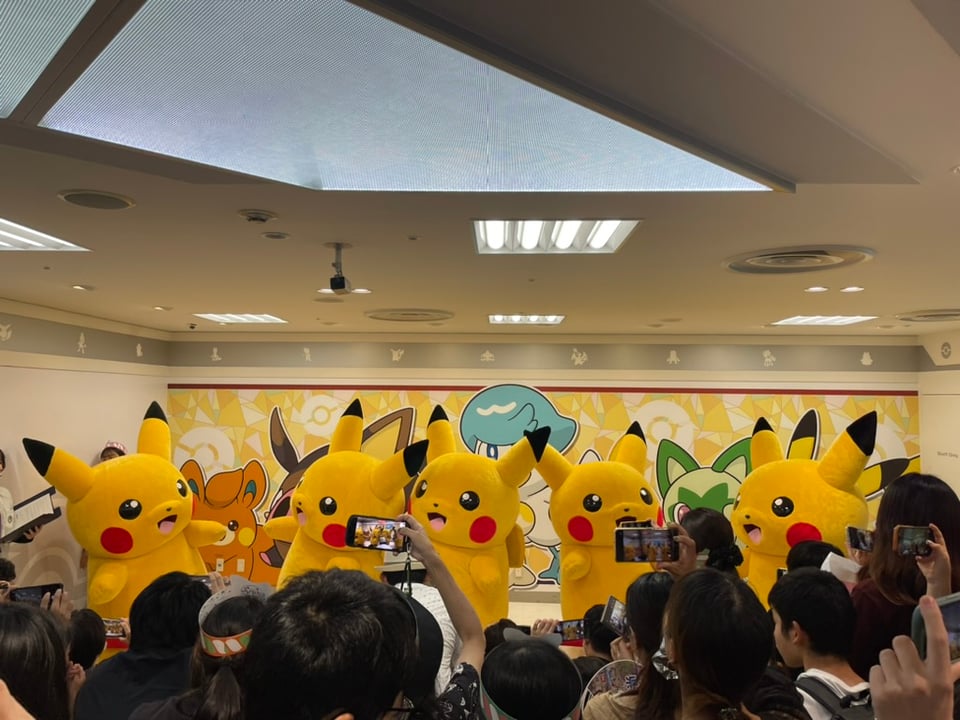 Sep 2024 // Heaven is Five Giant Pikachus