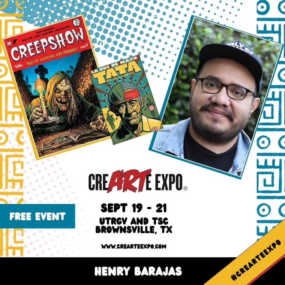 Crate Expo promo image of henry barajas