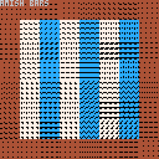 A digital amish quilt pattern amish-bars.png