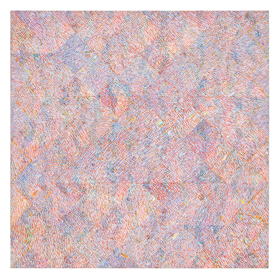 Painting by Liz Coats, "Tapestry 8" 1978
