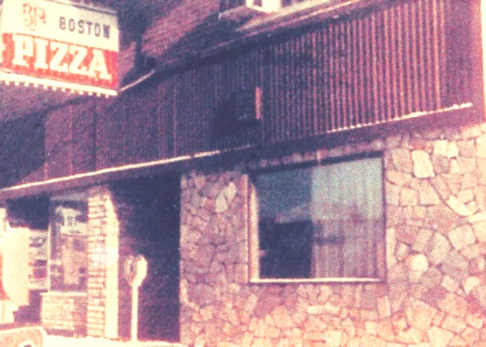 The original Boston Pizza. Bill Boston lived upstairs.