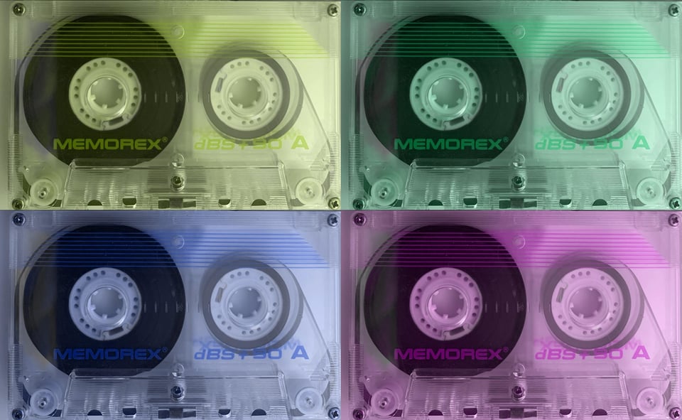Four cassette tapes