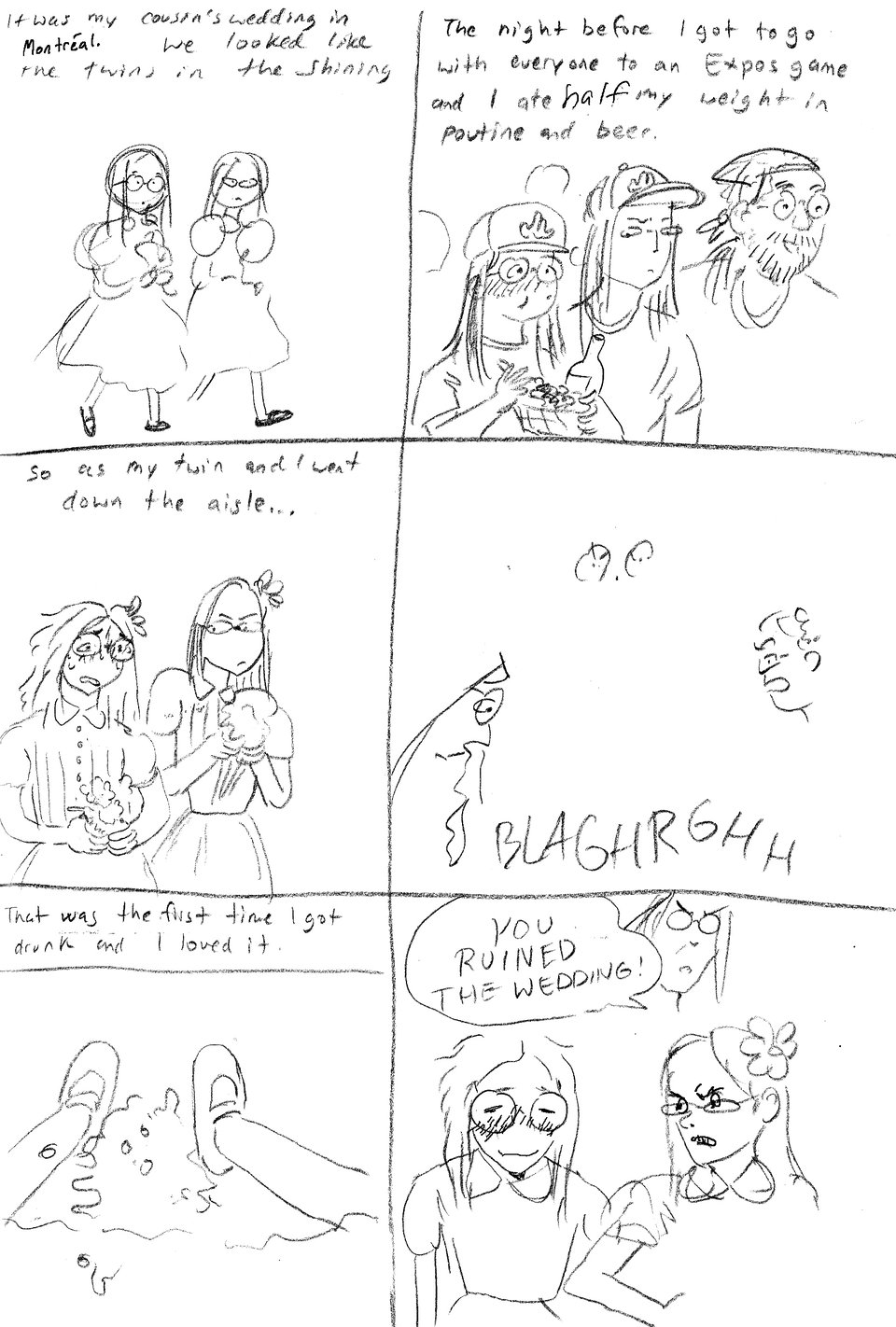 Wallace remembers the first wedding he went to