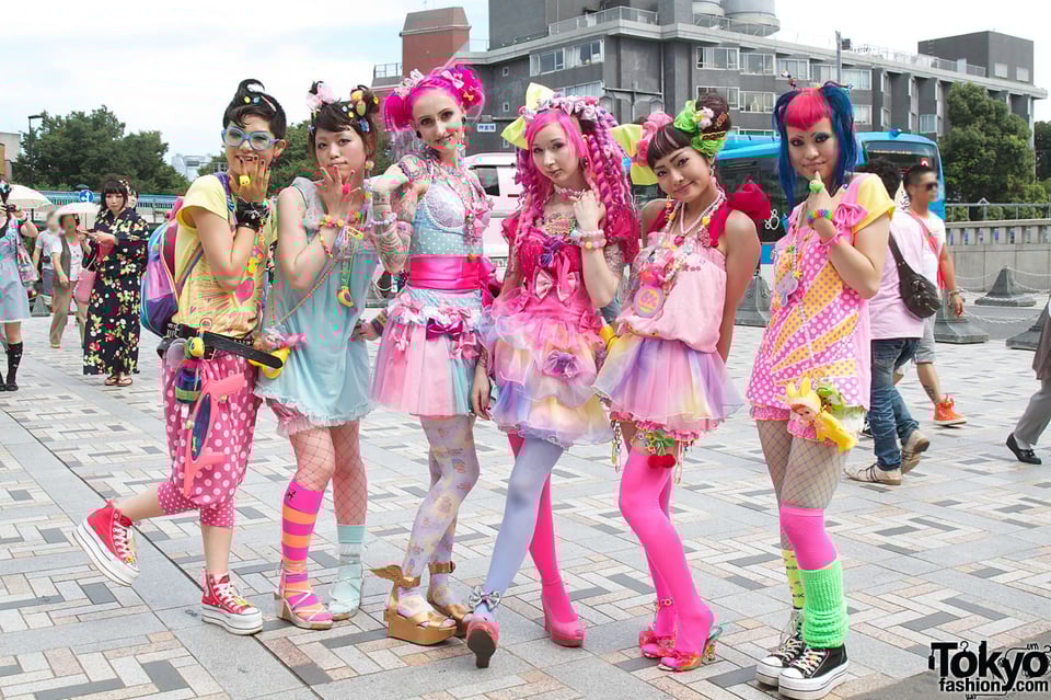 Harajuku girls.