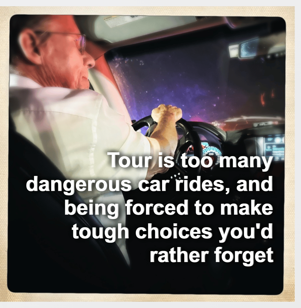 tour is car rides