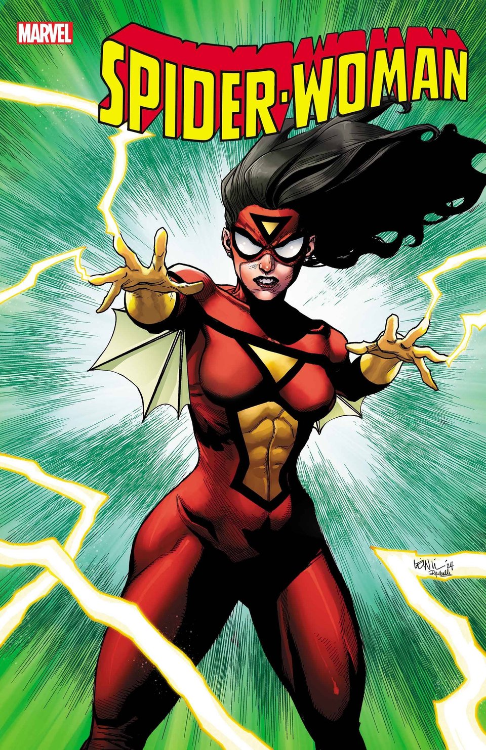 Spider-Woman #10 Cover Art by Leinil Francis Yu