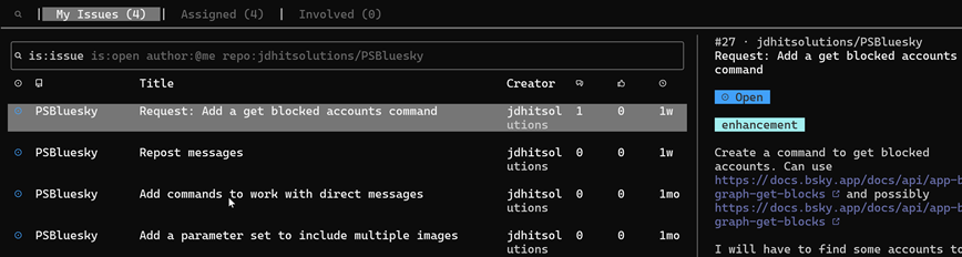 Customized GitHub Dashboard