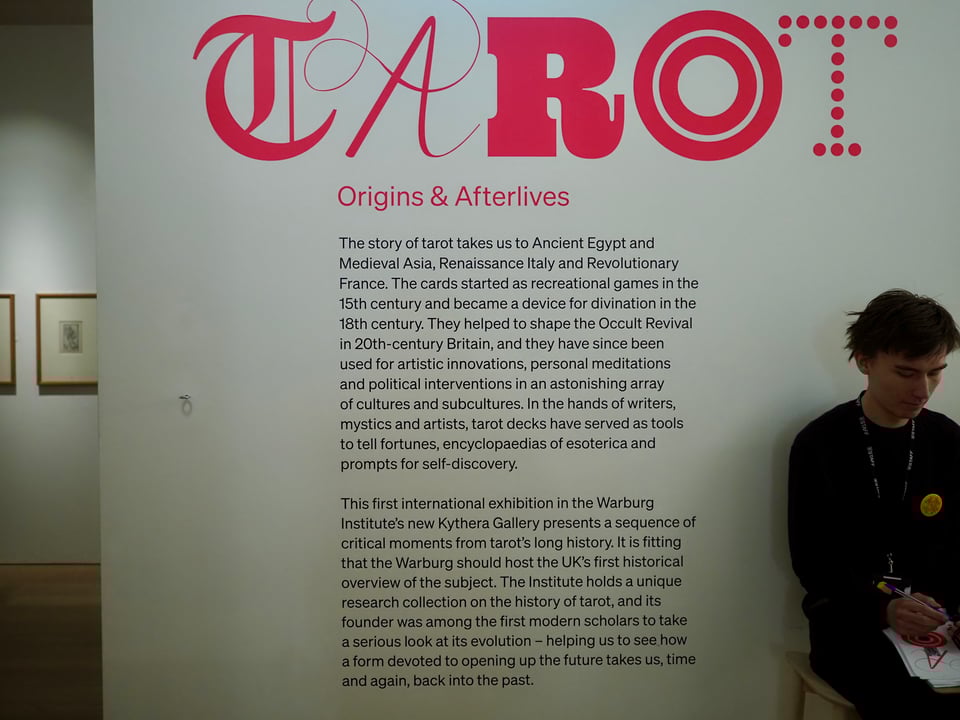 Tarot - Origins & Afterlives at The Warburg Institute