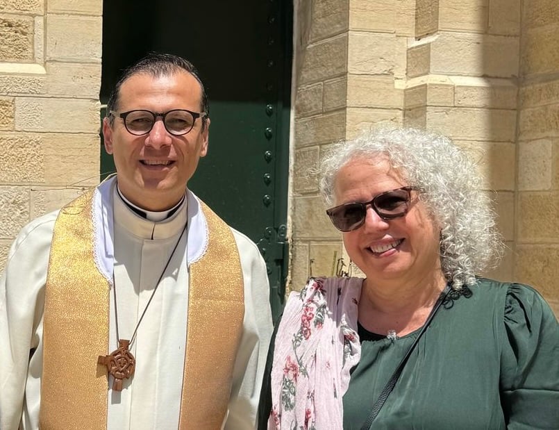 Reverend Dr. Munther Isaac and me