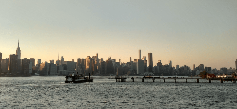 The skyline of New York