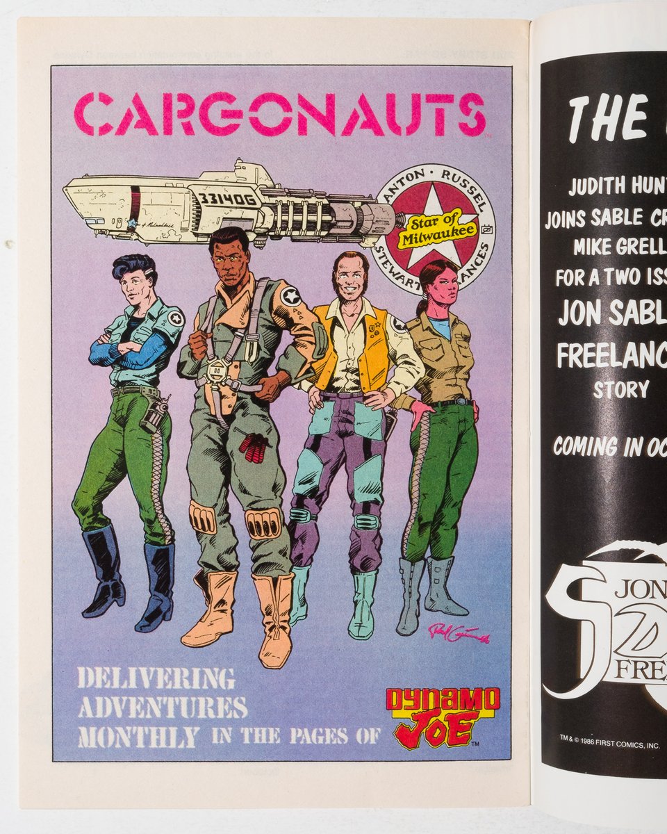 a house ad for Cargonauts