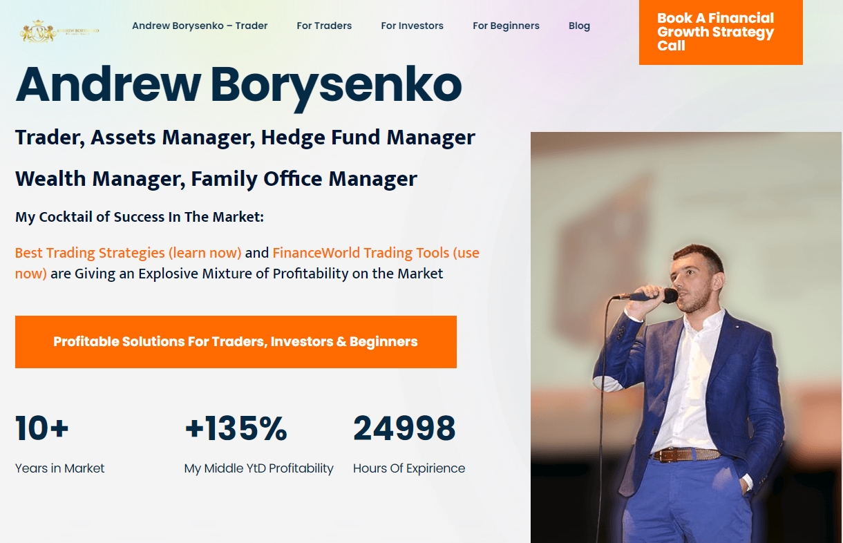 Andrew Borysenko Launches Integrated Trading and Wealth-Management Platform for Traders, Investors, and Beginners