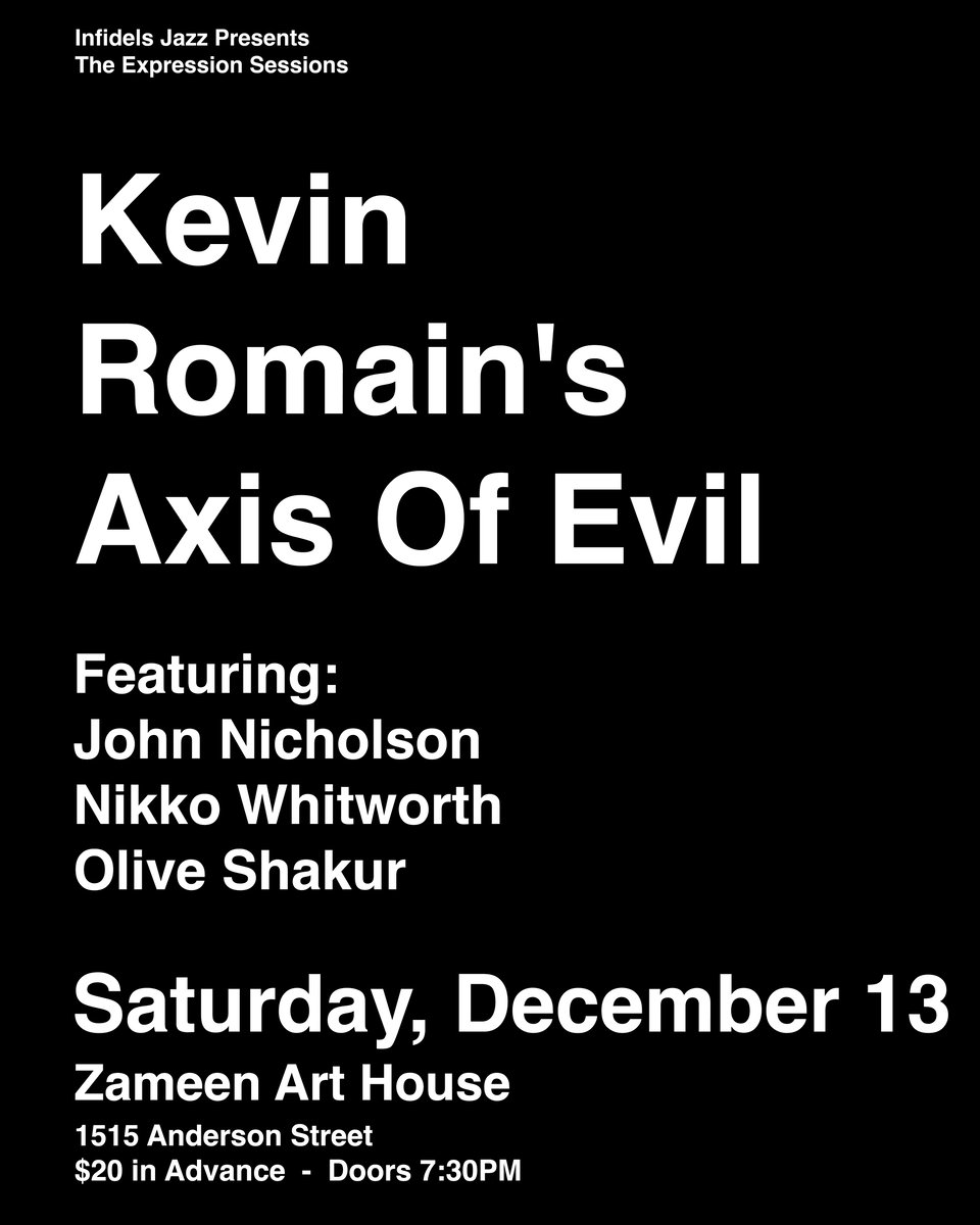 Kevin Romain's Axis of Evil at Zameen Art House