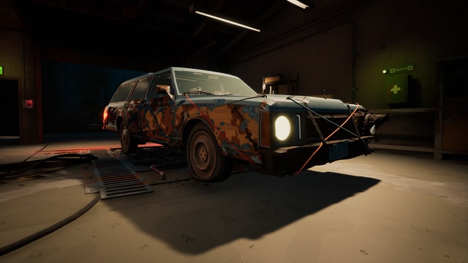 A screenshot from 'Pacific Drive'