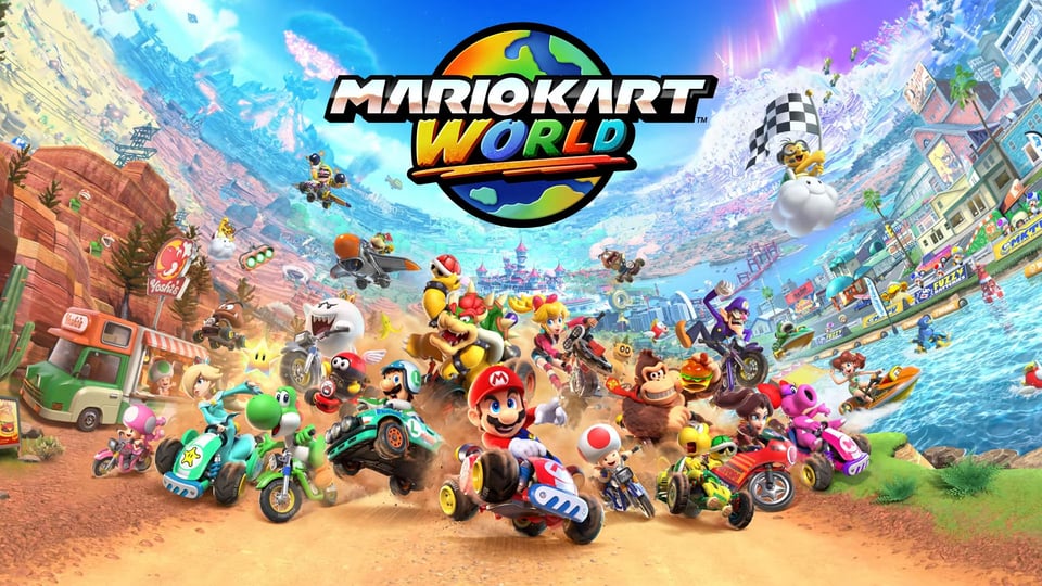 Mario Kart World promo image