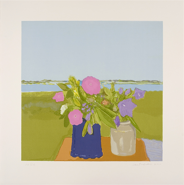 Jane Freilicher. Light Blue Above, 2010.