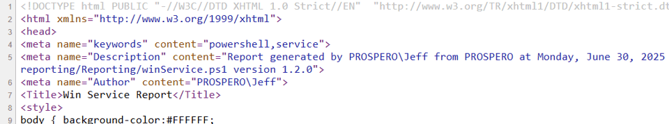 Using HTML meta tags
