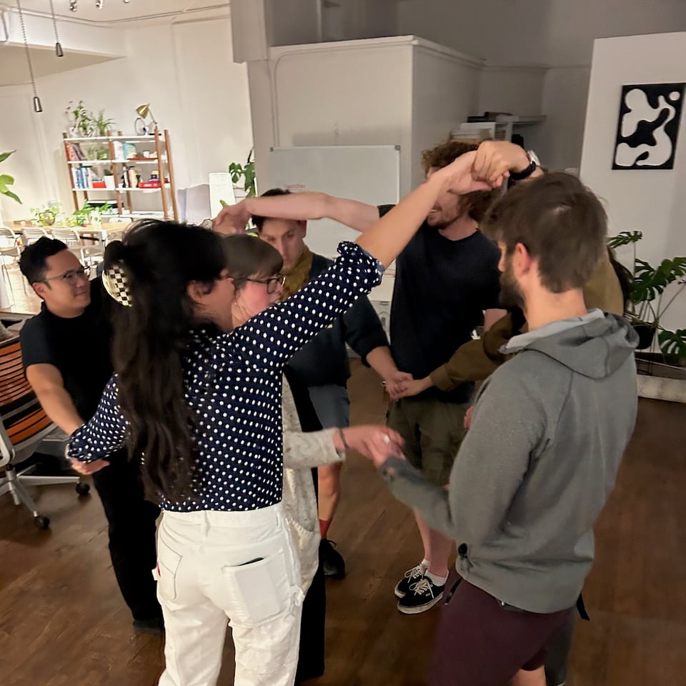 A productivity ritual allegedly in progress.