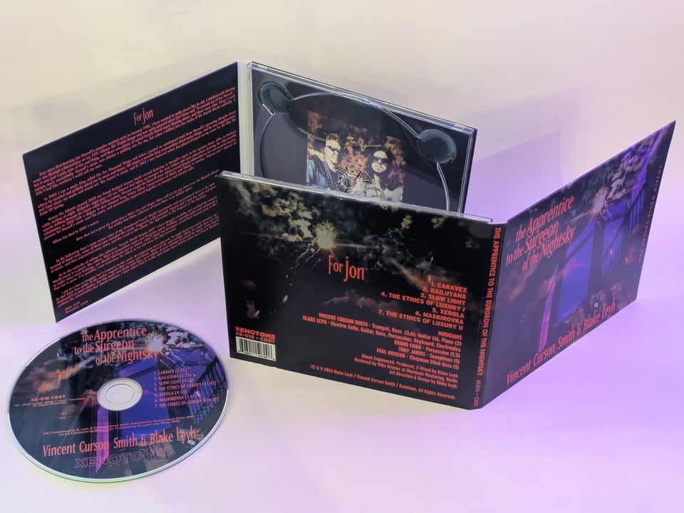 CD release of "The Apprentice"