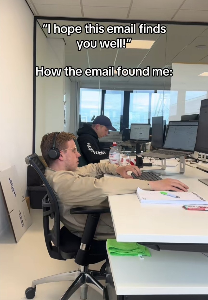 meme about email