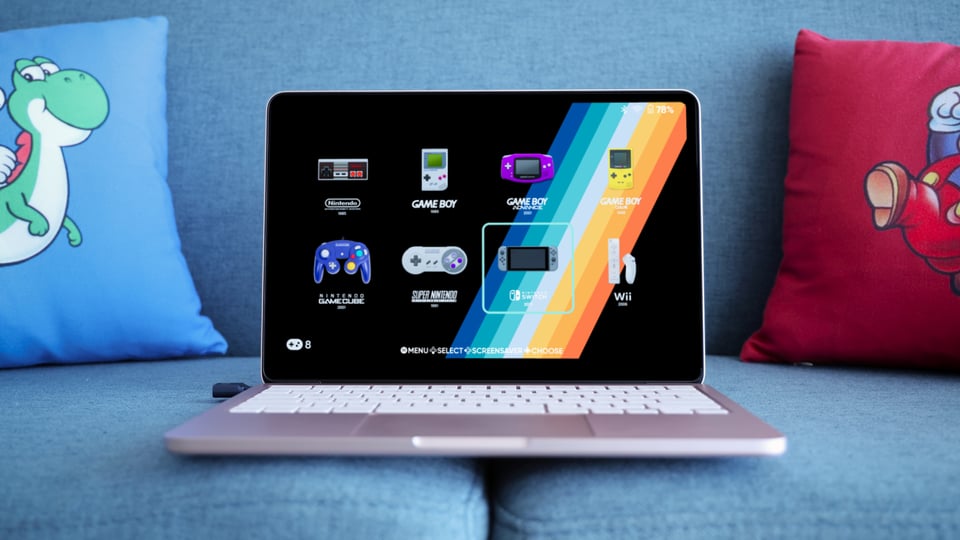 Macbook Neo running ES-DE