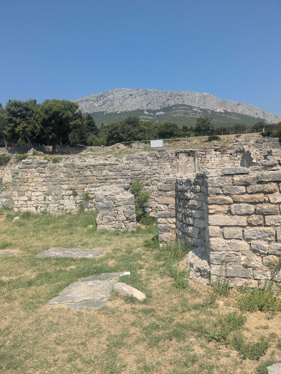 the ruins of an ancient city in croatia