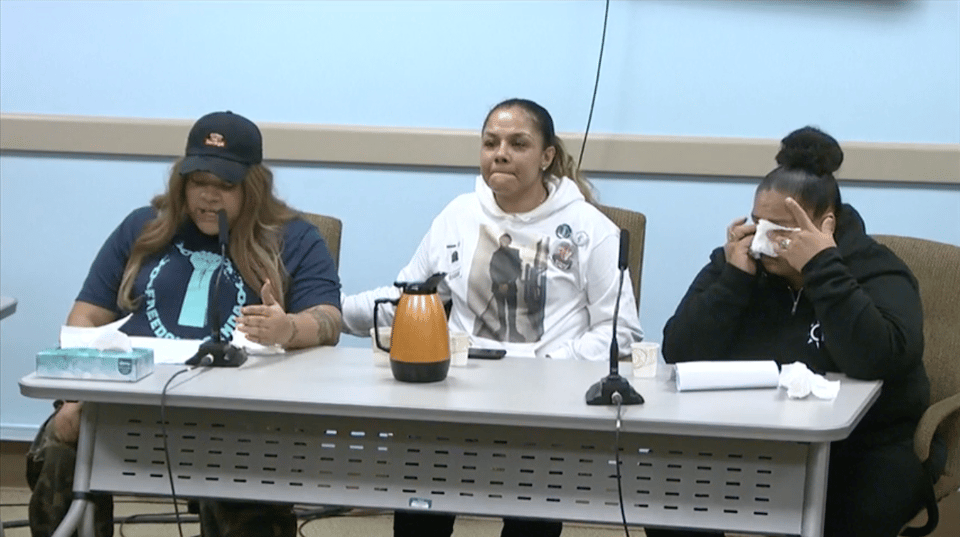 Family members of individuals who died or were seriously harmed at Rikers give testimony