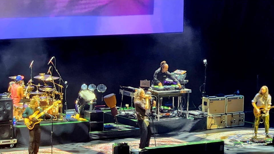 Incubus performing live in Singapore