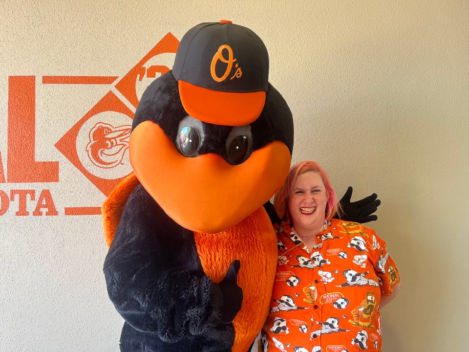 Ya girl with The Oriole Bird