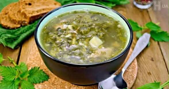 Bol de borcht vert à l'oseille (Soupe ukrainienne printanière)