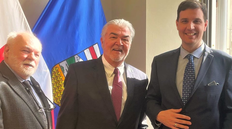 This photo was taken in 2022 in Damien Kurek’s office on Parliament Hill in Ottawa.