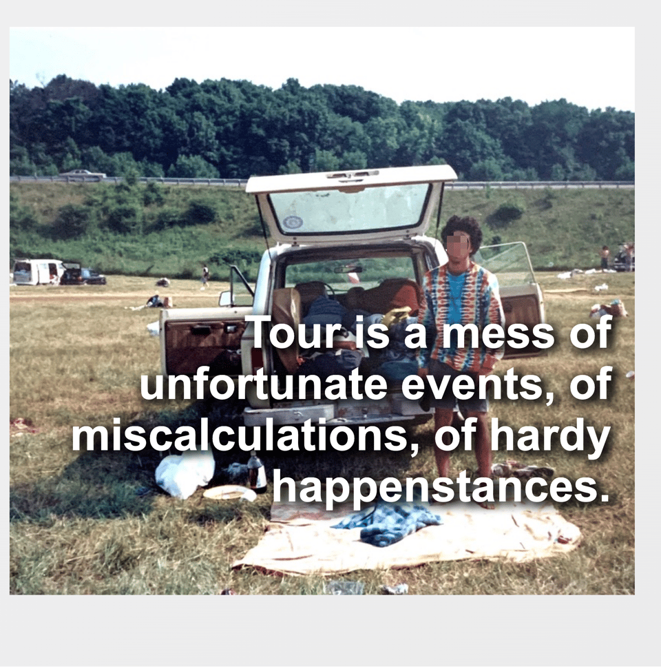 tour is unfortunate events
