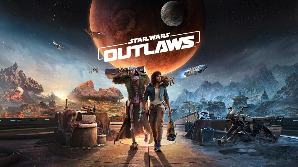 star wars outlaws videogame cover