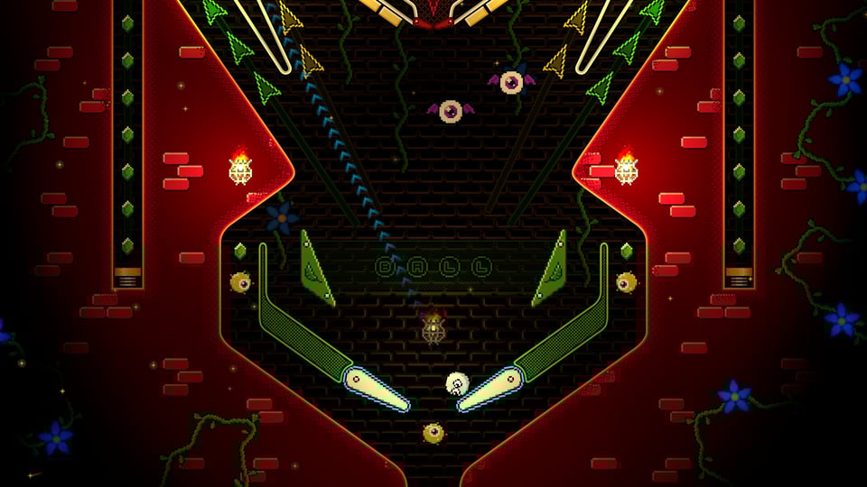 Screenshot from the upcoming videogame Pinball Spire