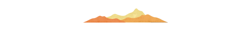 Small graphic depicting mountains