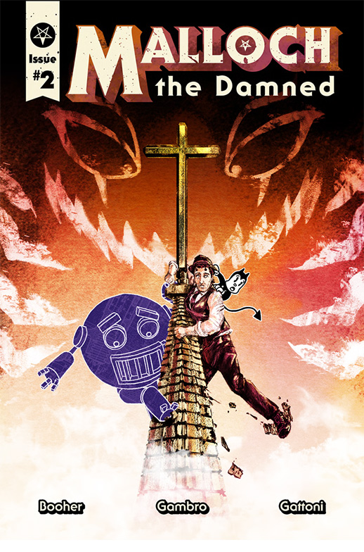 Malloch the Damned #2 Cover