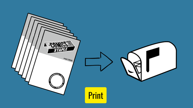Comics Staple Promo Graphic