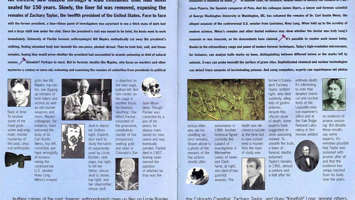 Old-school spiritualist scams; New York cold cases