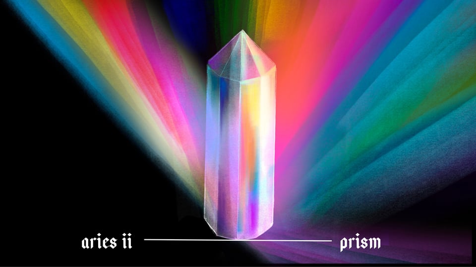 Kening Zhu's illustration for Aries II, Prism