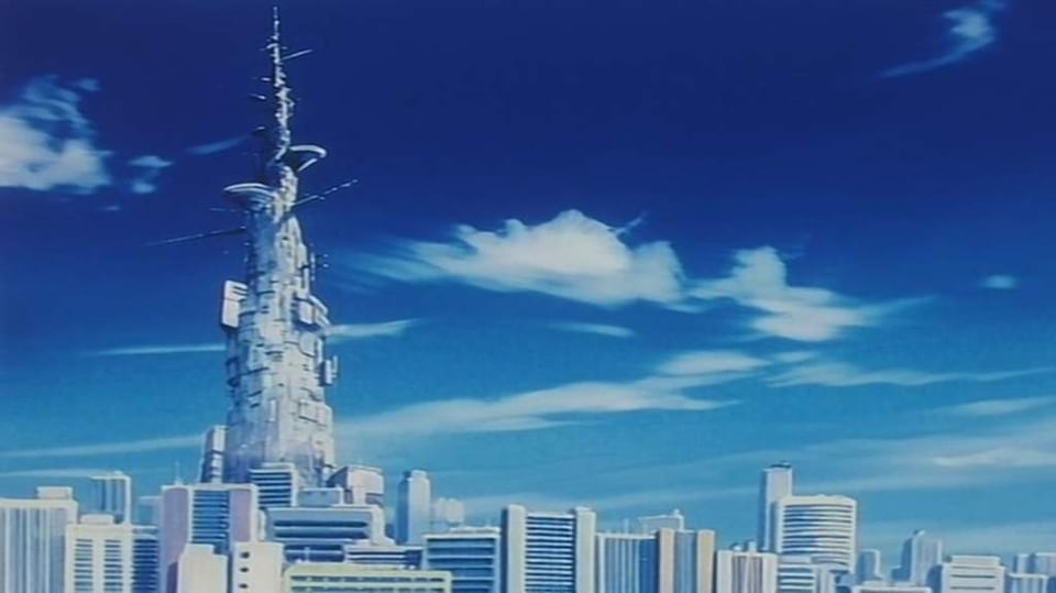 An image of the Heavens Arena tower from the Hunter X Hunter manga.