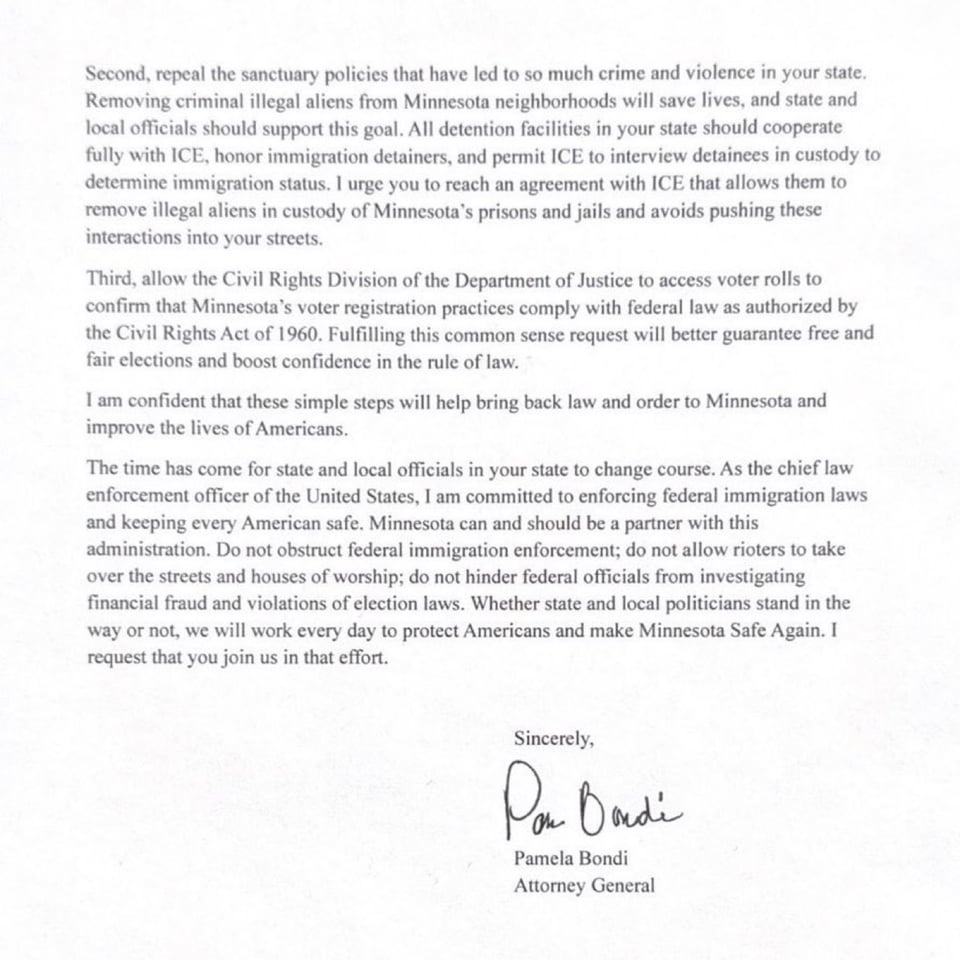 The head of Trump’s Justice Department is an extortionist.