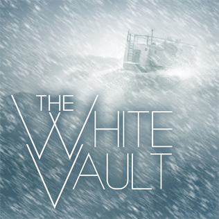 A link image to the White Vault podcast, of a snowstorm.