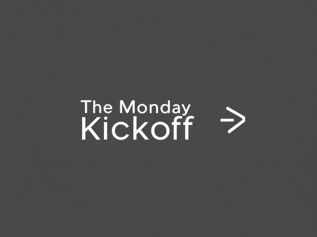 The Monday Kickoff logo