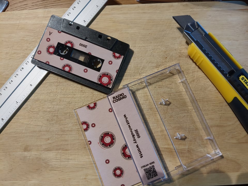 Cassettes being produced...