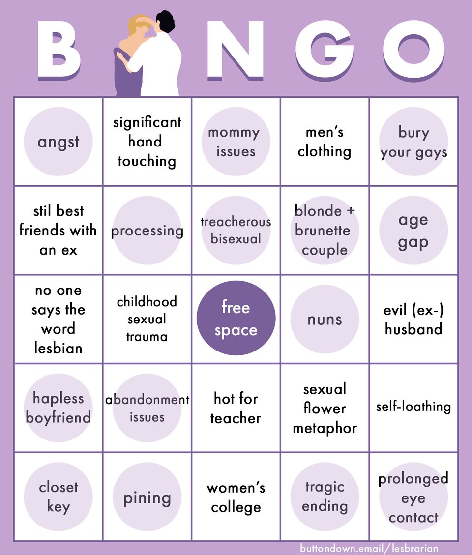 Lesbian classic bingo for Women's Barracks