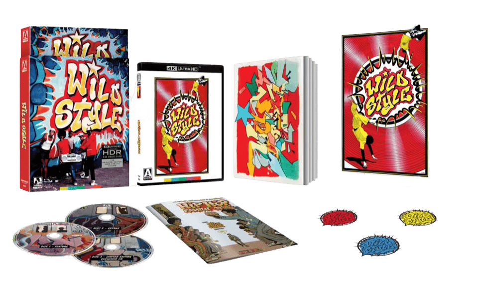 Wild Style now on 4K UHD, Blu-Ray, and a special edition 2XLP