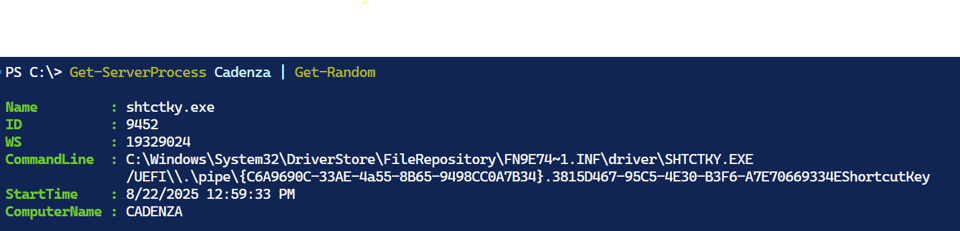 Get-ServerProcess