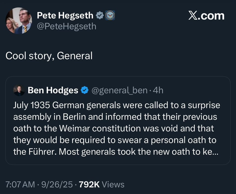 What to expect from Defense Secretary Hegsuth’s convening of Generals.